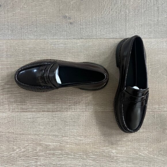 Freda Salvador Elba Loafer in Dark Brown Espresso - Picture 7 of 10